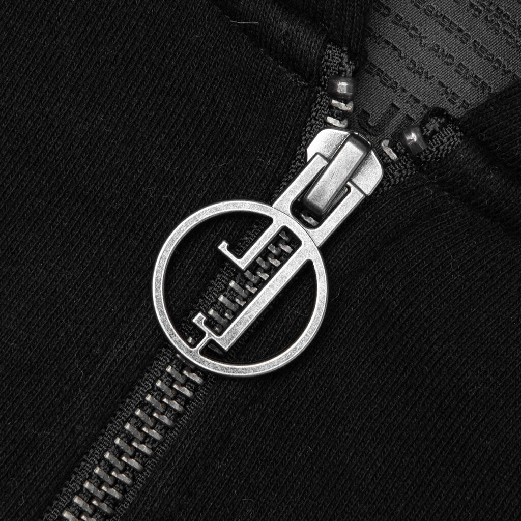 Fuck All Zip Hoodie - Black