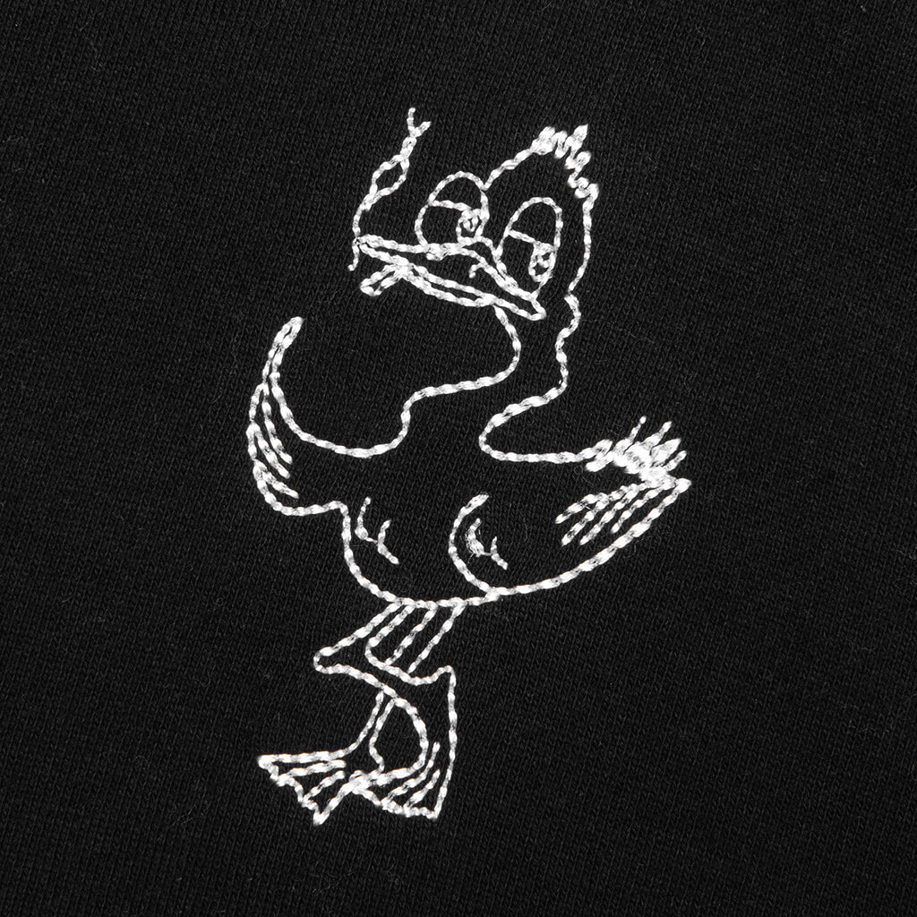 Fuck All Zip Hoodie - Black