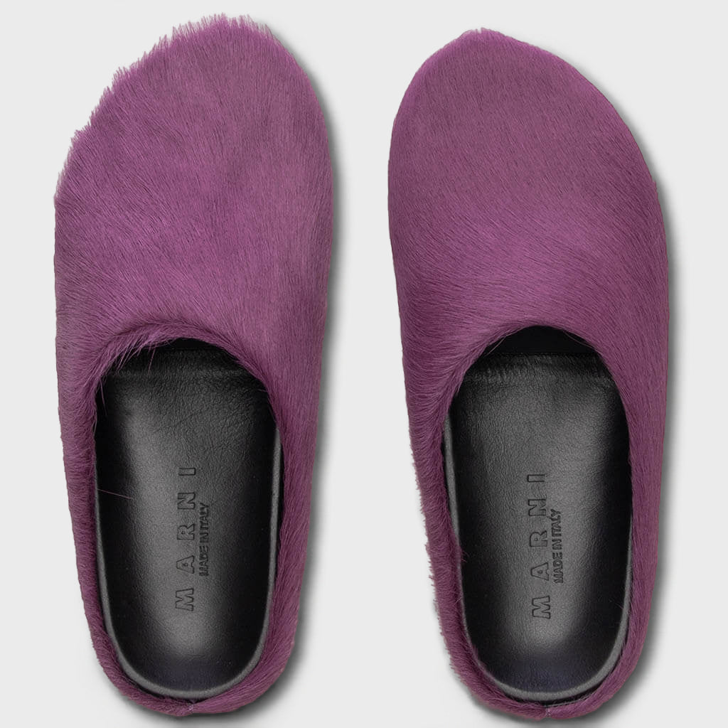 Fussbett Sabot - Prune Violet