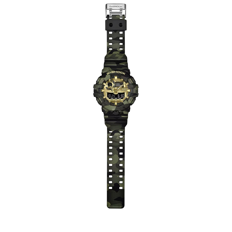 Casio G-Shock GA-700 Series Analog-Digital Watch - Camo
