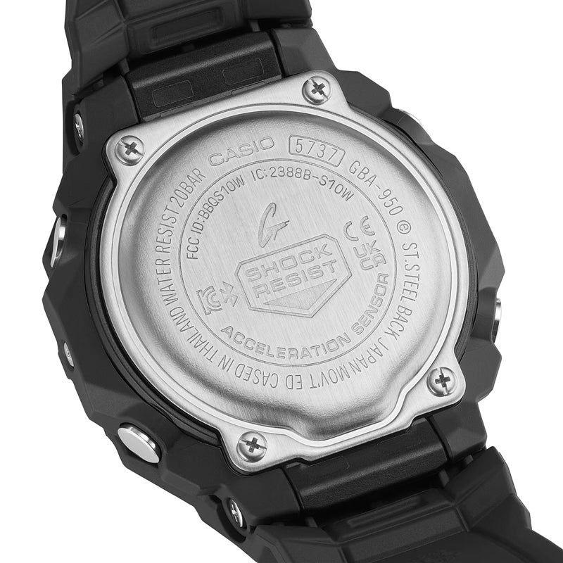 Casio G-Shock Move GBA-950 Series Analog-Digital Watch - Black