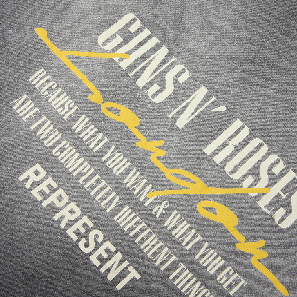 Cross T-Shirt - Stained Black