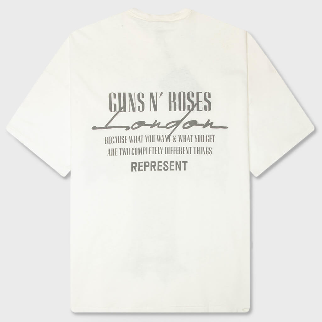 Cross T-Shirt - Washed Ecru