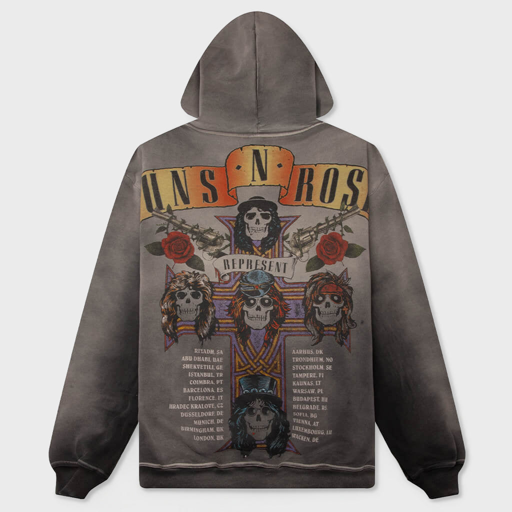 Tour Hoodie - Stained Black