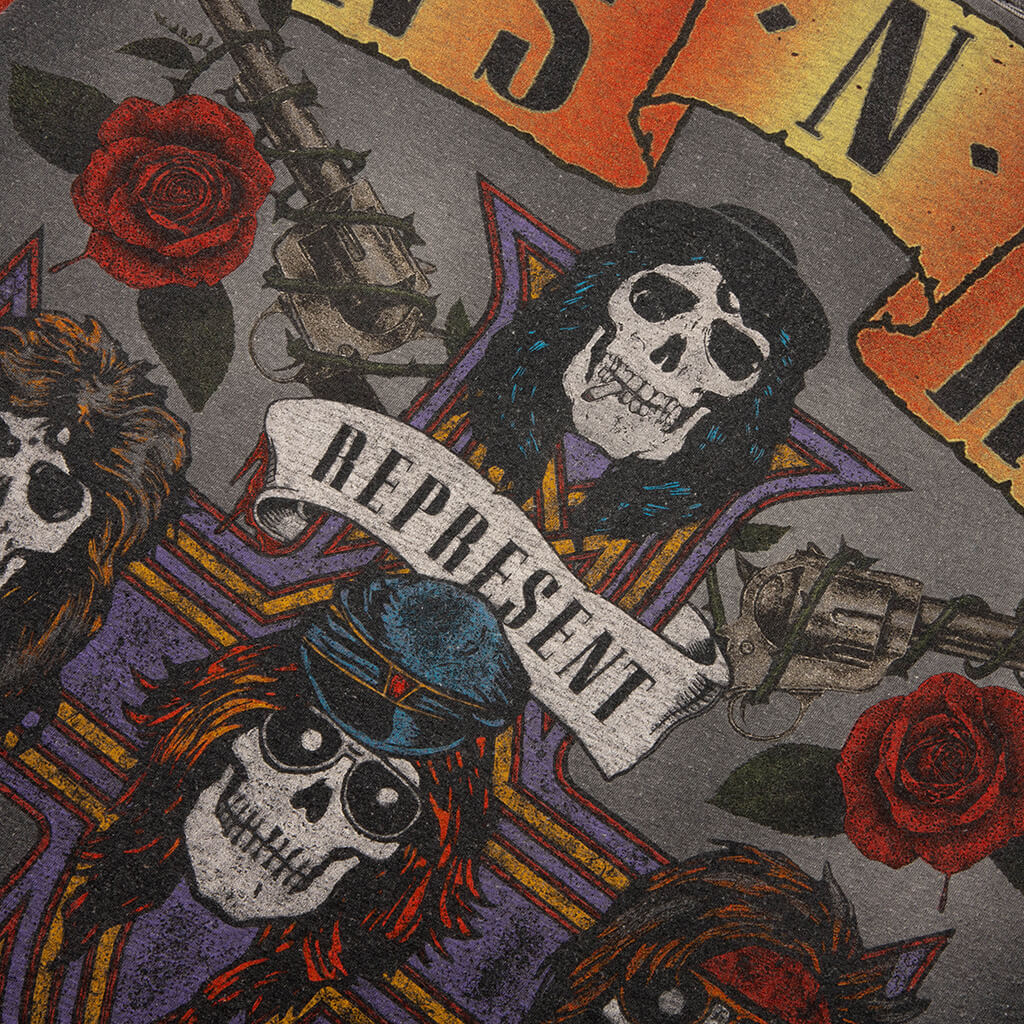 Tour T-Shirt - Stained Black