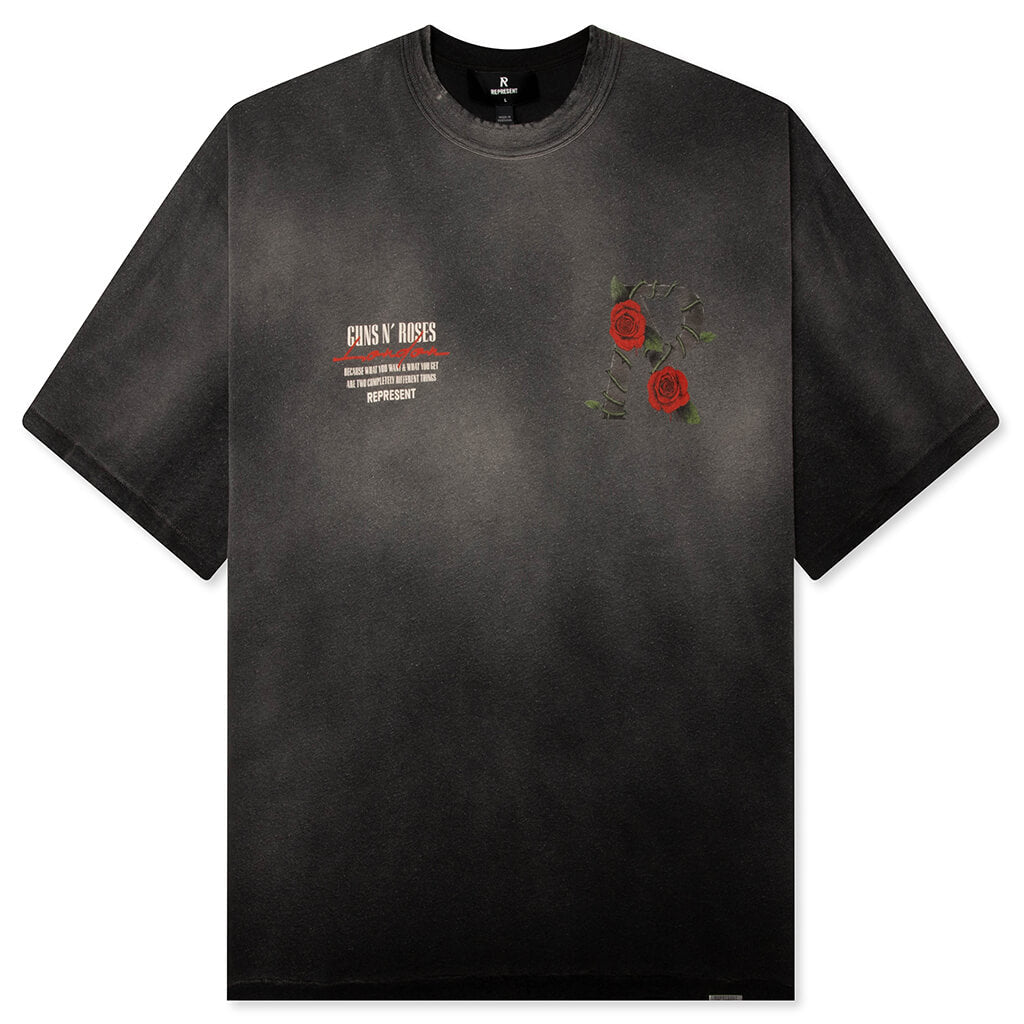 Tour T-Shirt - Stained Black