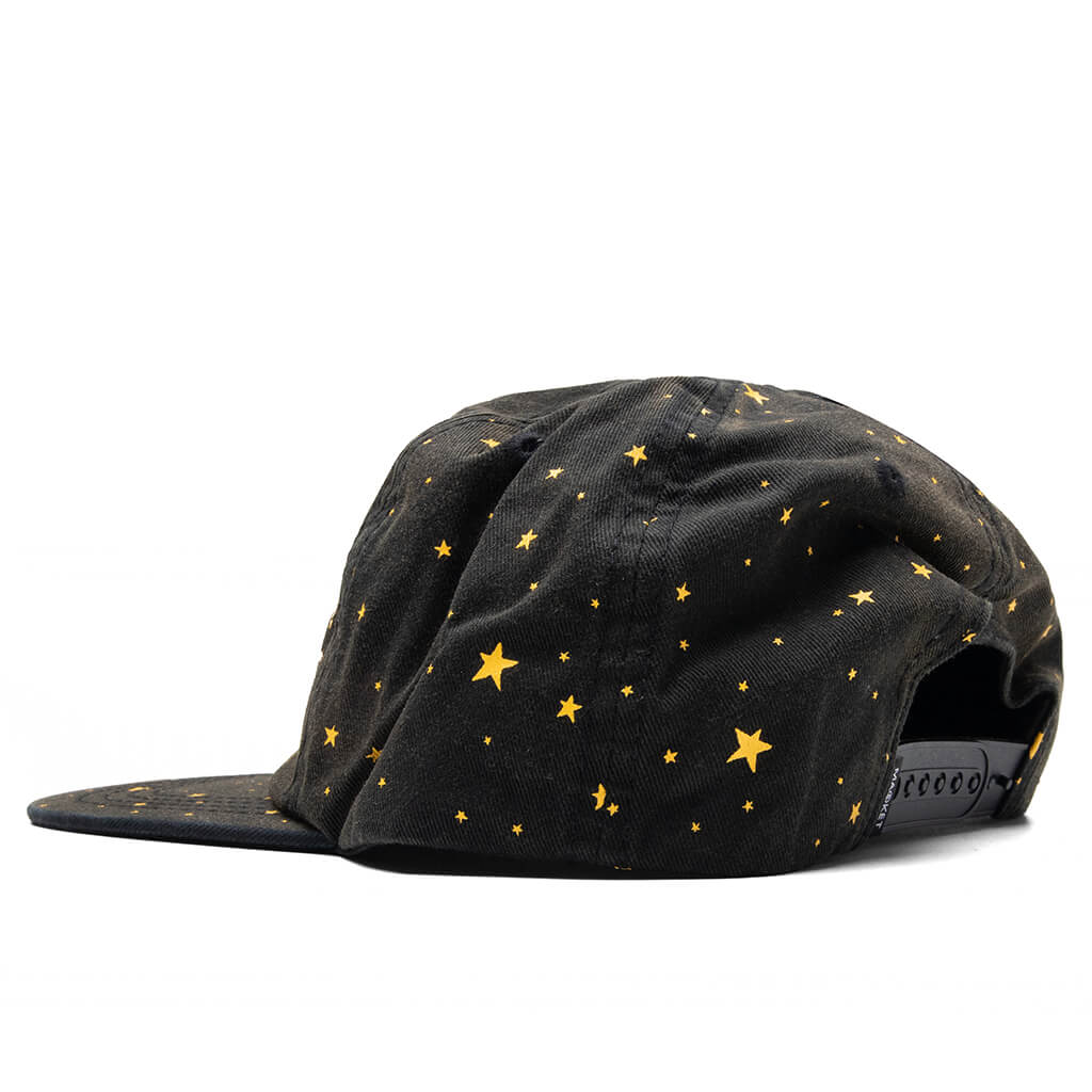 Galaxy Arc 5-Panel Hat - Pirate Black