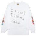 I'm Sad L/S Tee - White