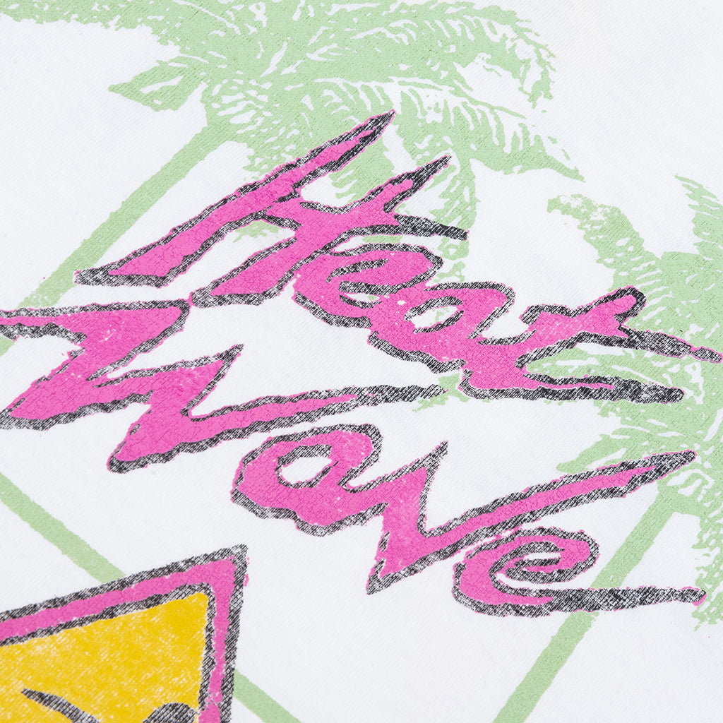 Heat Wave Tee - Light Archival White