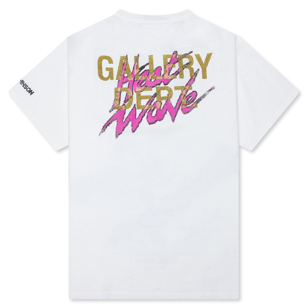 Heat Wave Tee - Light Archival White