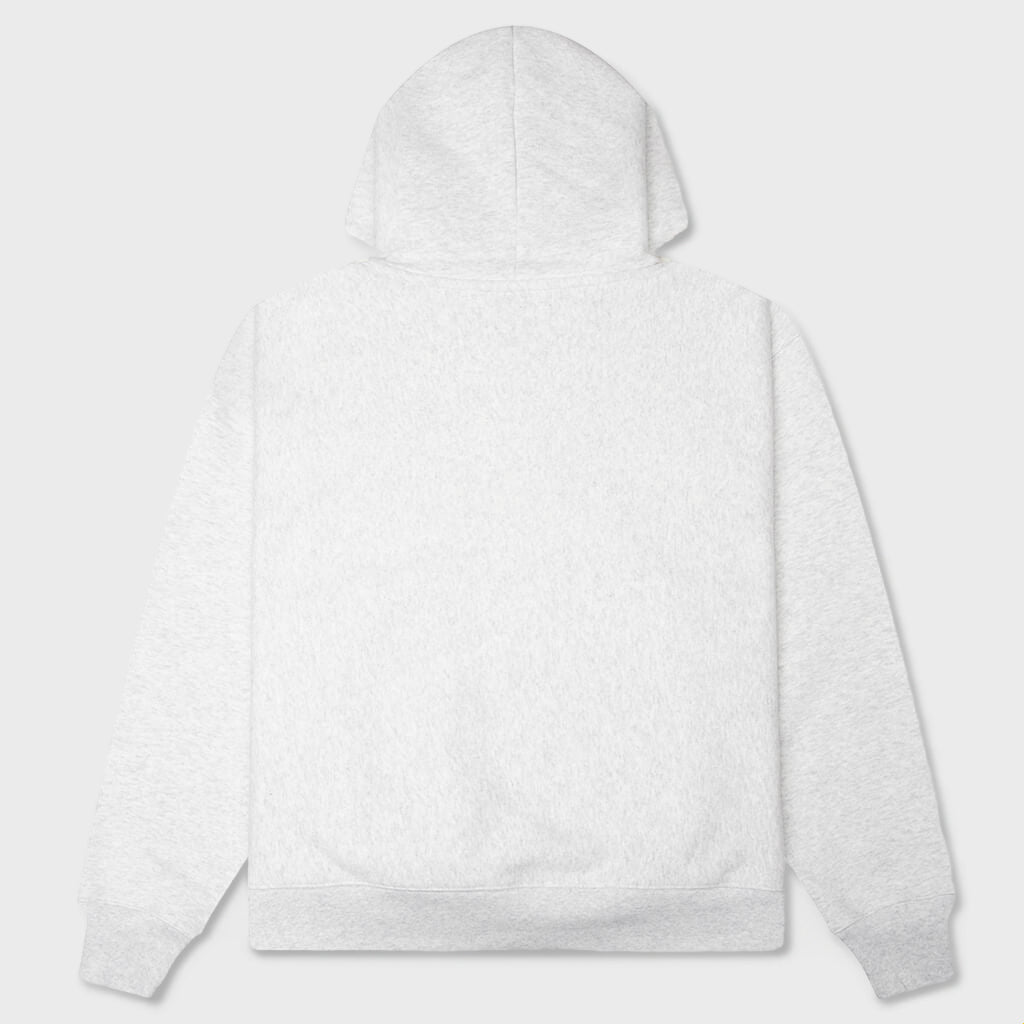 Gear Applique Hoodie - Ash Heather