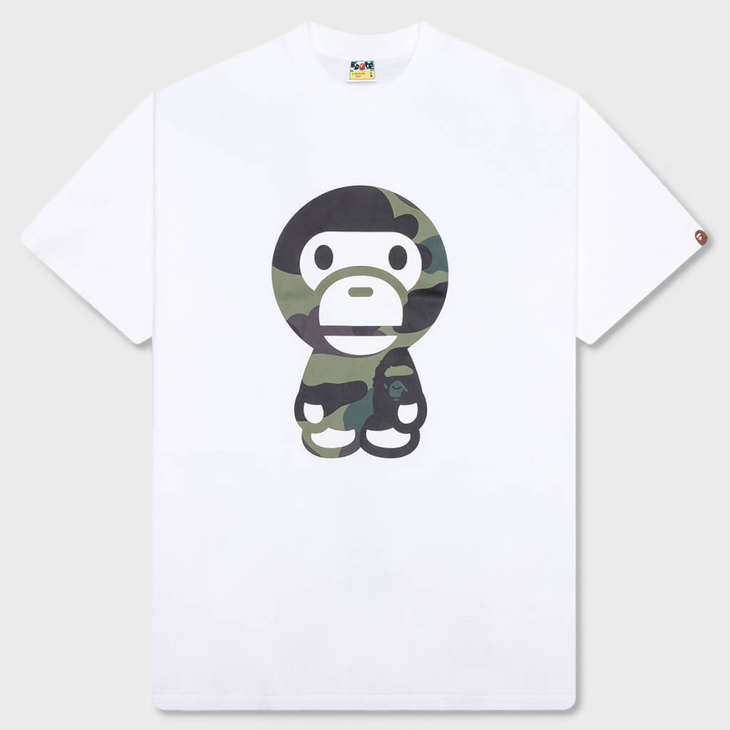 Giant 1ST Camo Big Baby Milo Tee - White/Green