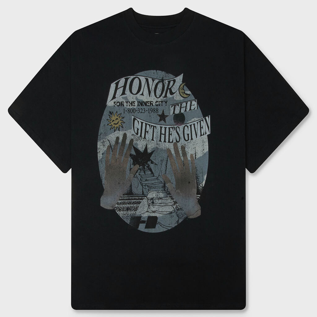 Gift He's Given S/S Tee - Black