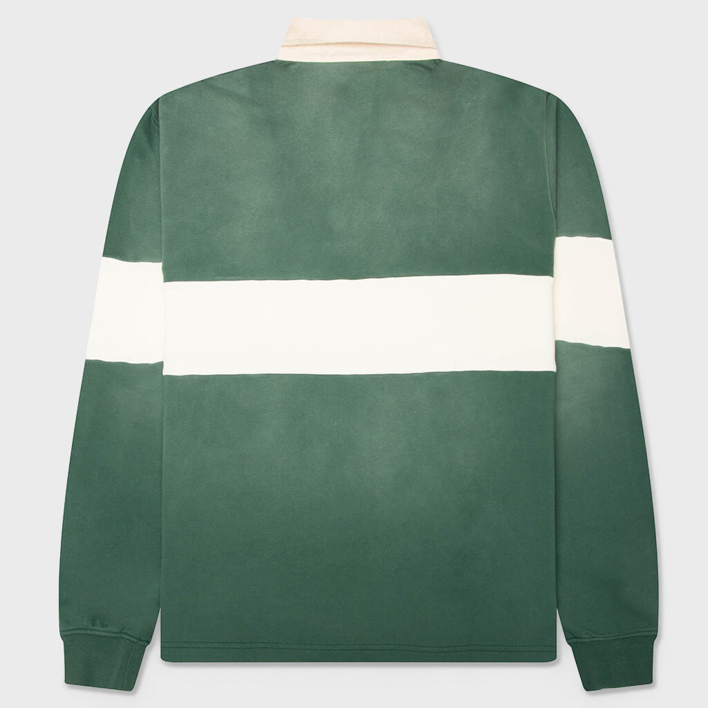 Ginger L/S Polo - Hunter Green