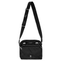 4G Light Double Pouch Messenger Bag - Black