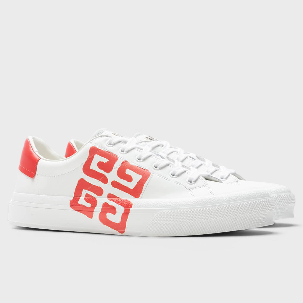 City Sport 4G Sneakers - White/Red