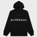 Embroidered Hoodie - Black