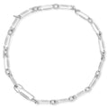 G Clip Necklace - Silvery