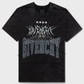 Oversized Fit T-Shirt W/ Harness - Grey