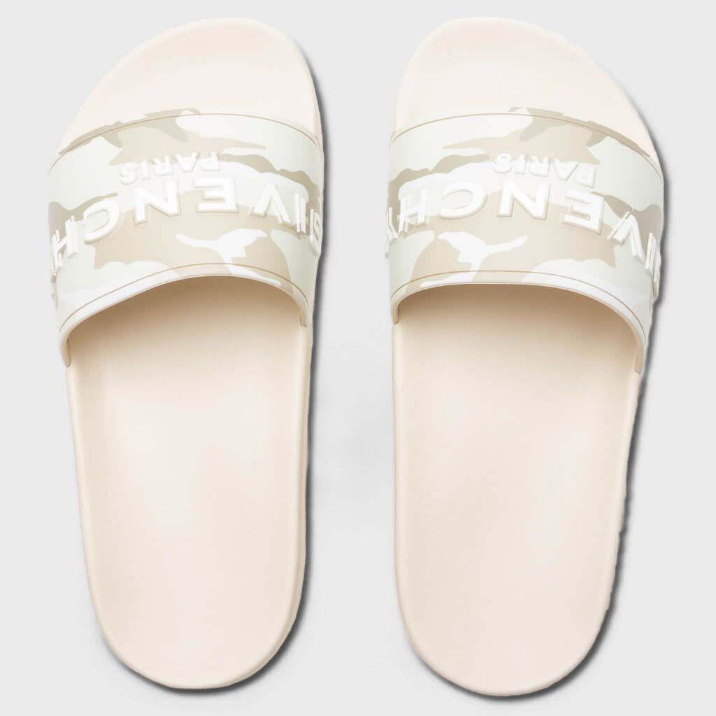 Slide Sandals - Beige/Brown