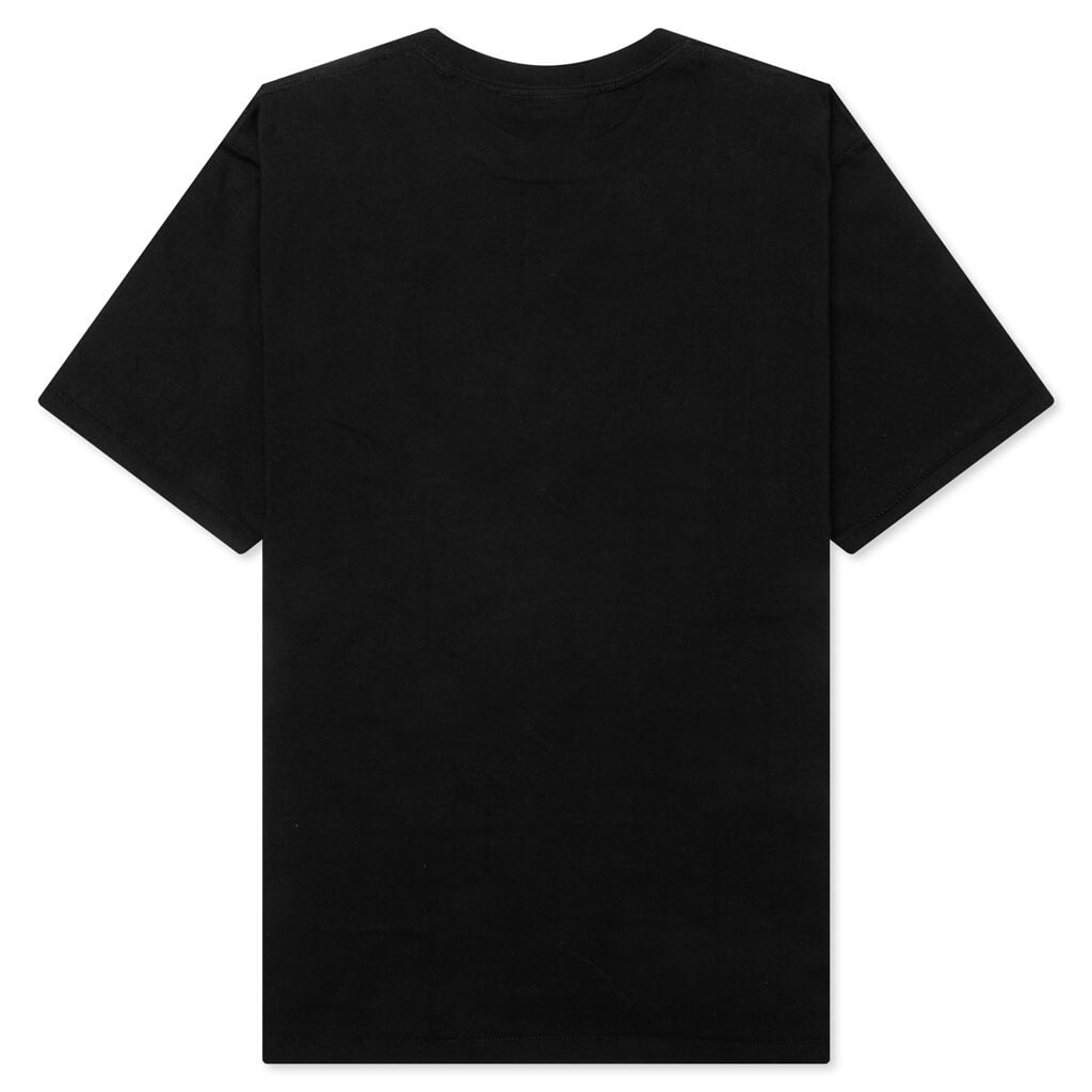 Glitter Shark Tee - Black