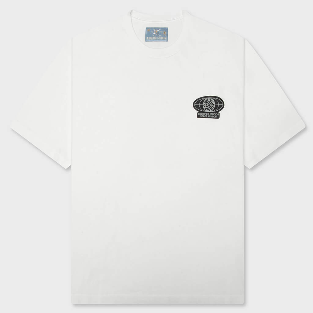 Globe Space Program Tee - White
