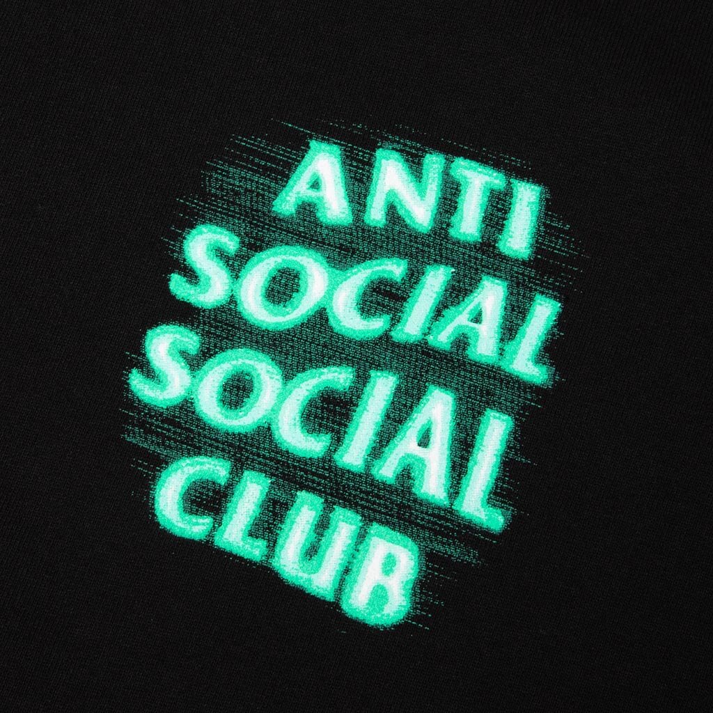 Glow In The Dark Hoodie - Black