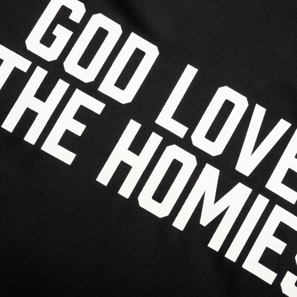 God Loves The Homies Jersey - Black