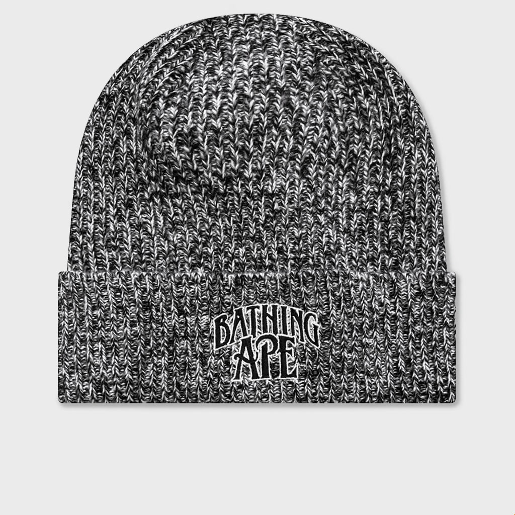 Gradient Knit Cap - Black