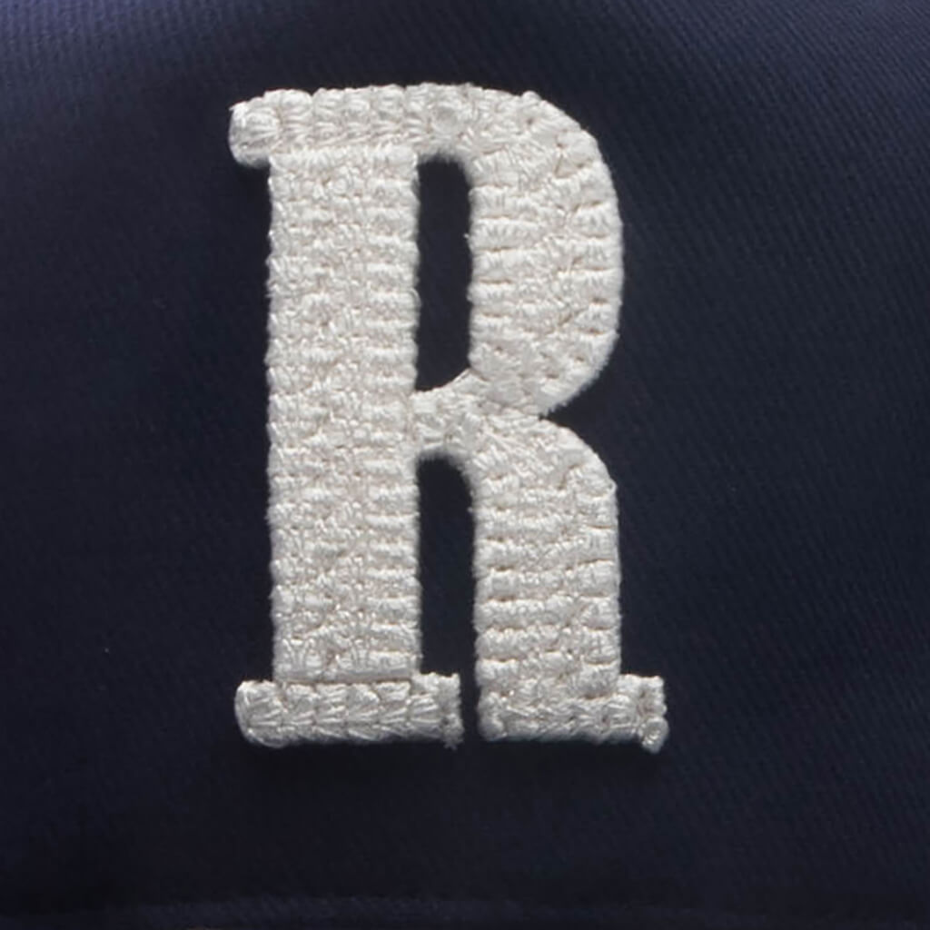 Grapevine R-Crown Fitted Hat - Navy/White
