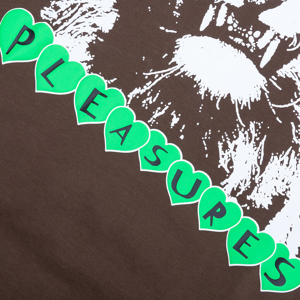 Grin T-Shirt - Brown