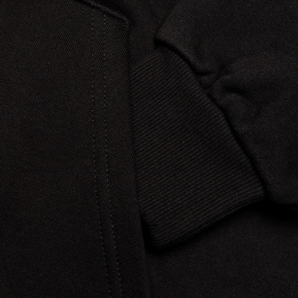 Guadalupe Zip-Up Hoodie - Black