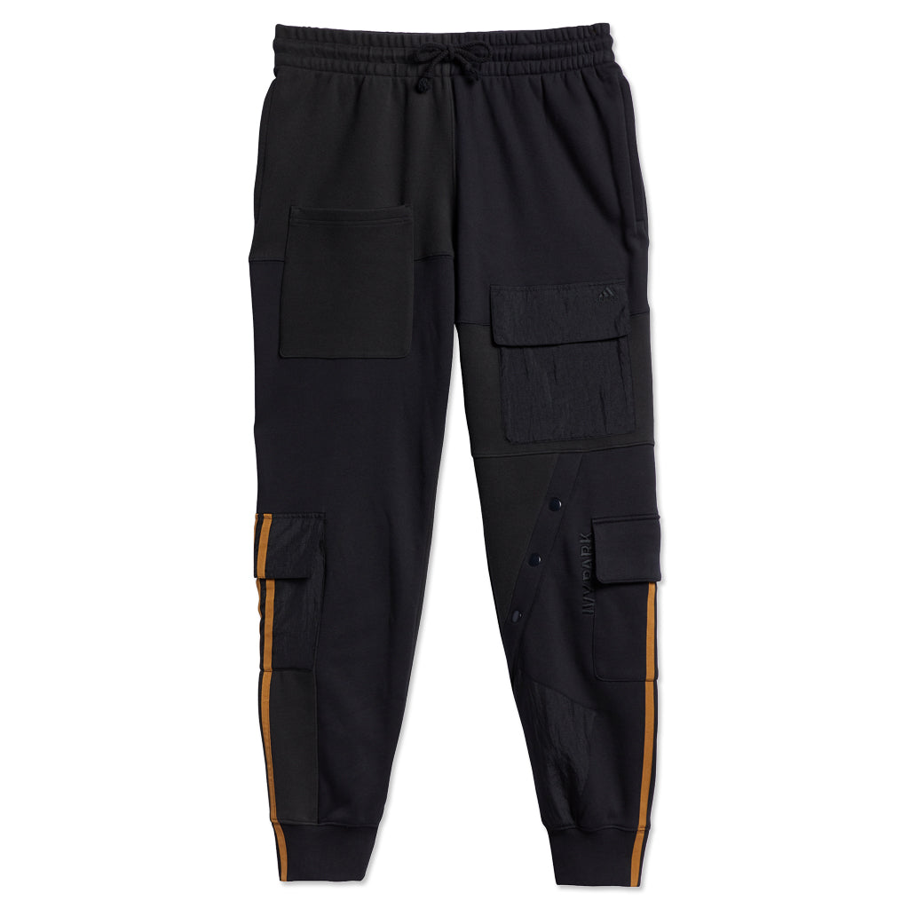 Cargo Sweat Pants - Black