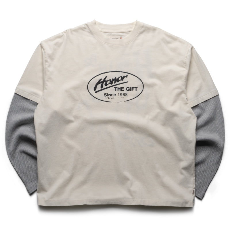 Honor The Gift Just Be L/S Tee - White