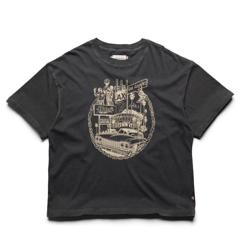 Honor The Gift LA Chain City Tee - Vintage Black