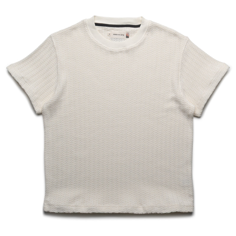 Honor The Gift Cable Knit Tee - Bone