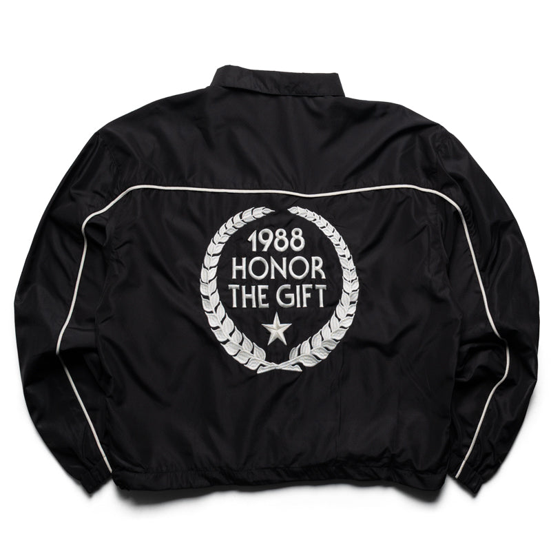 Honor The Gift Honeycomb Ripstop Track Jacket - Black
