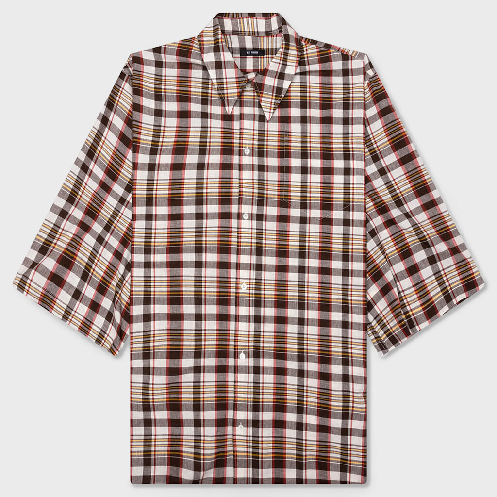Hacienda S/S Shirt - Brown Check