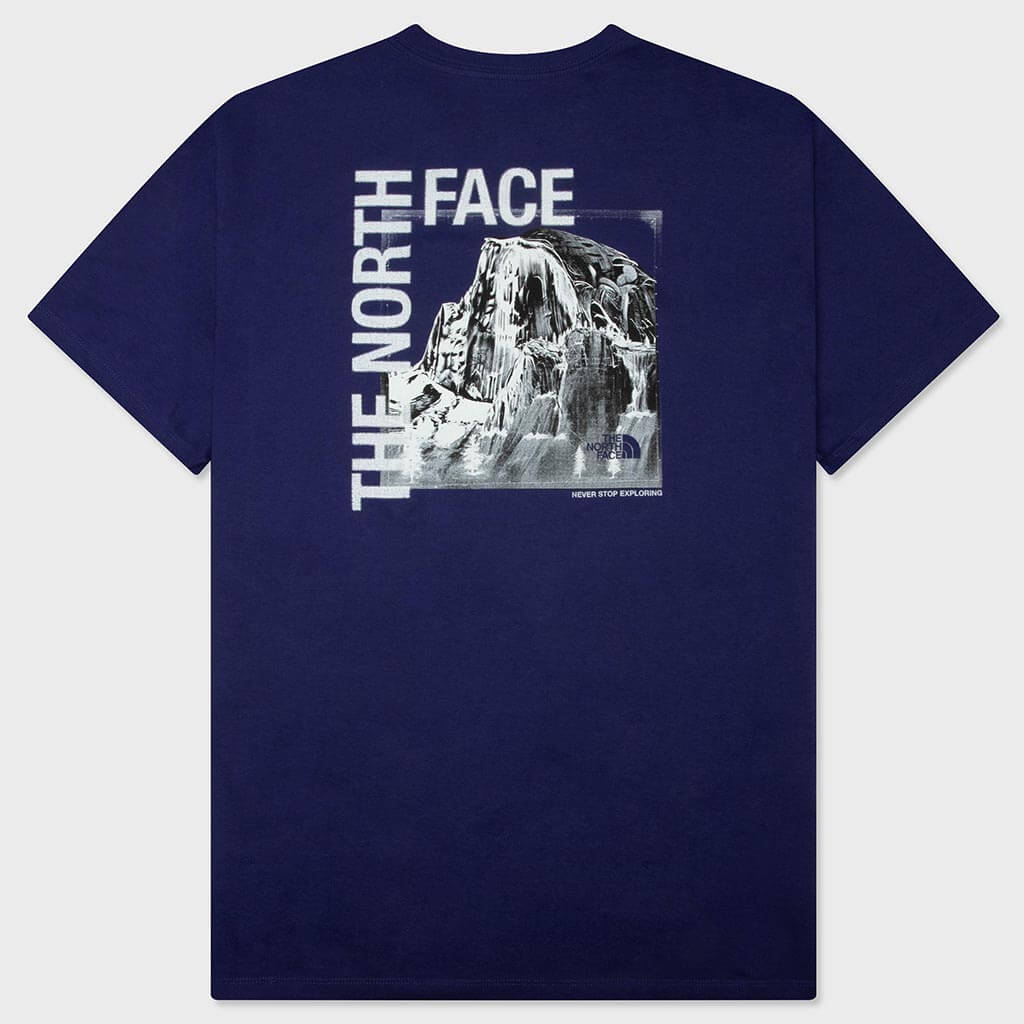Half Dome Photo Regular Graphic S/S Tee - Bold Blue
