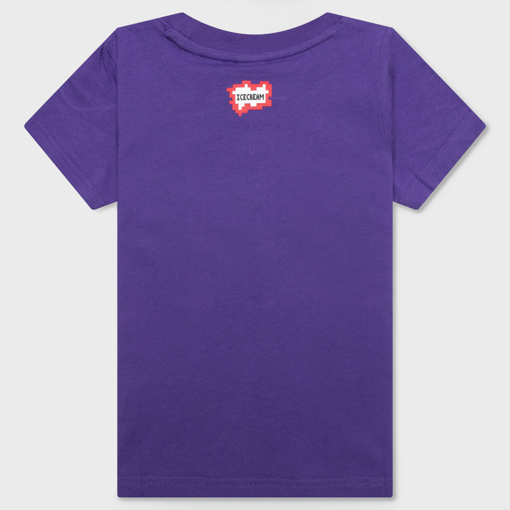 Kids Hand Held S/S Tee - Prism Violet