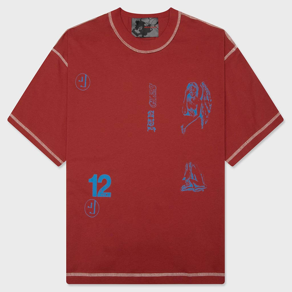 Sketches Tee - Rust
