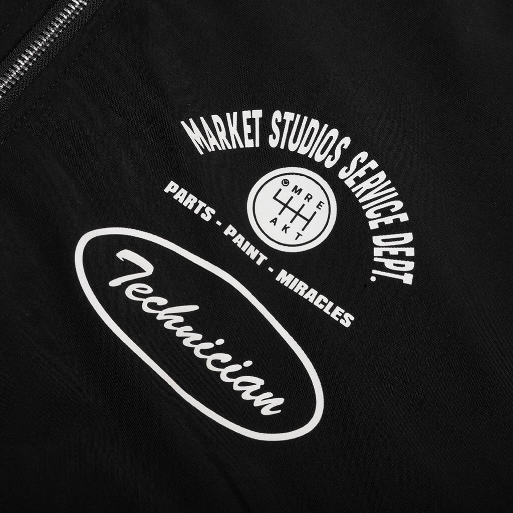Handyman Reversible Bomber Jacket - Pirate Black/Wood Camo