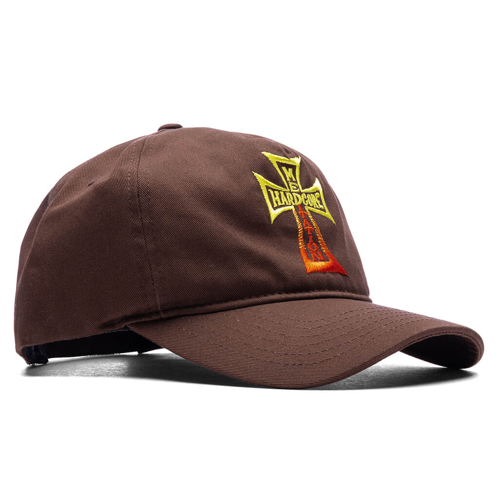 Hardcore Meditation Trucker Cap - Brown