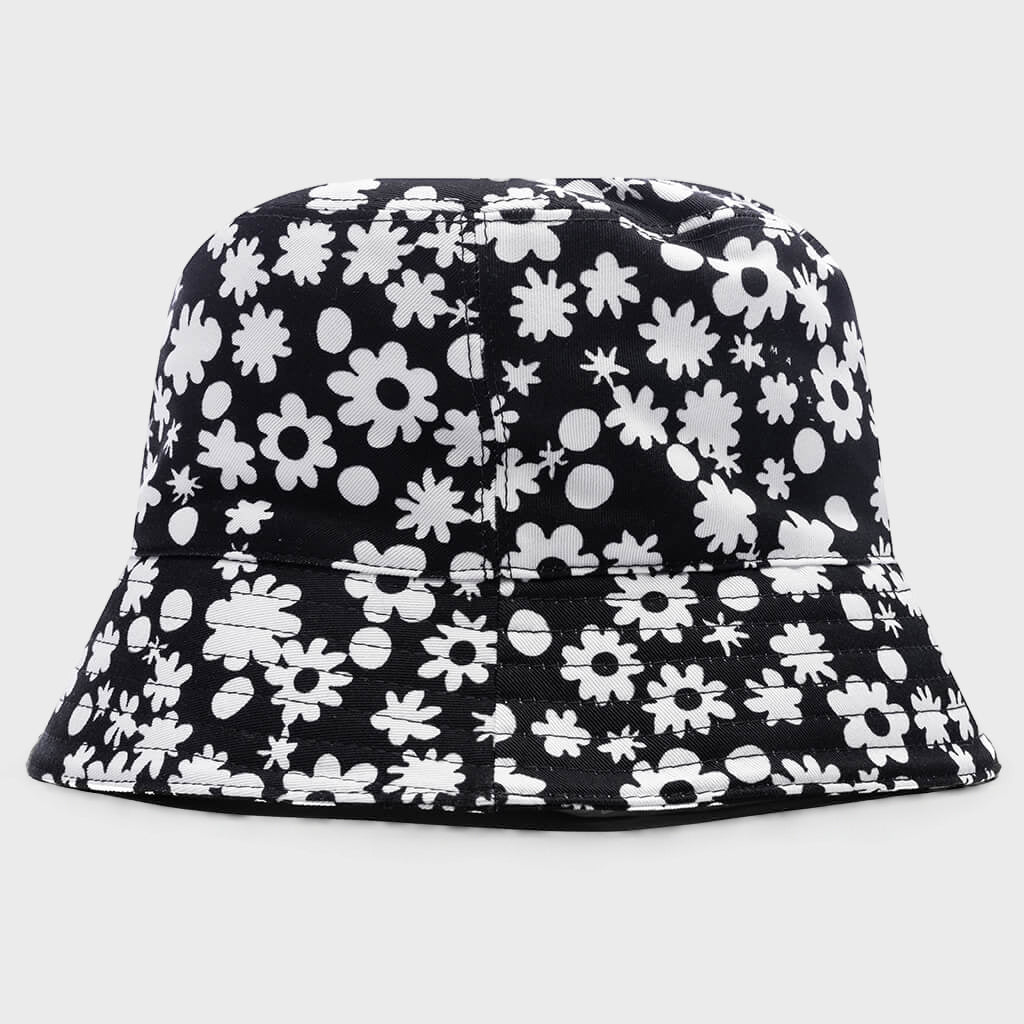Pop Fields Bucket Hat - Black
