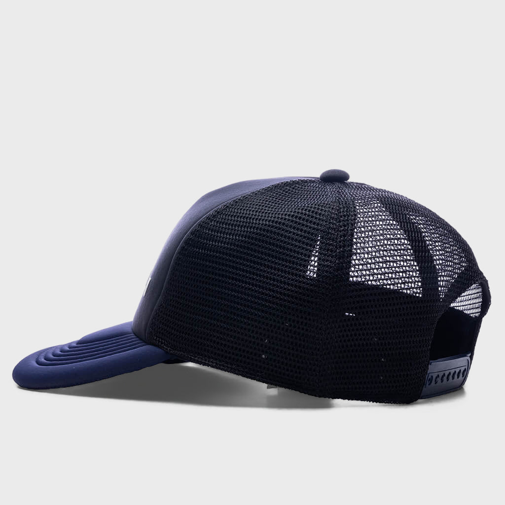 Hat 3D Logo Trucker Hat - Black