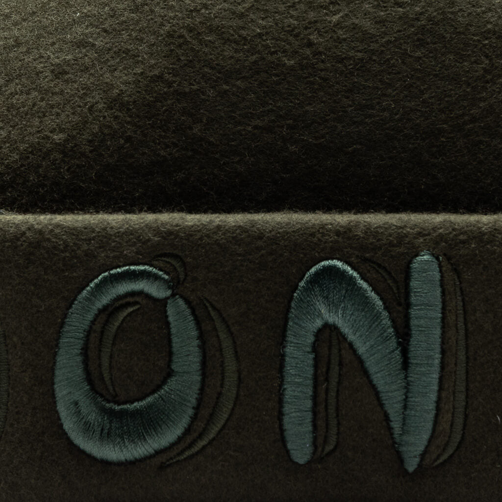 Wool Felt Beanie - Olive