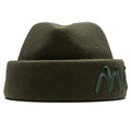 Wool Felt Beanie - Olive