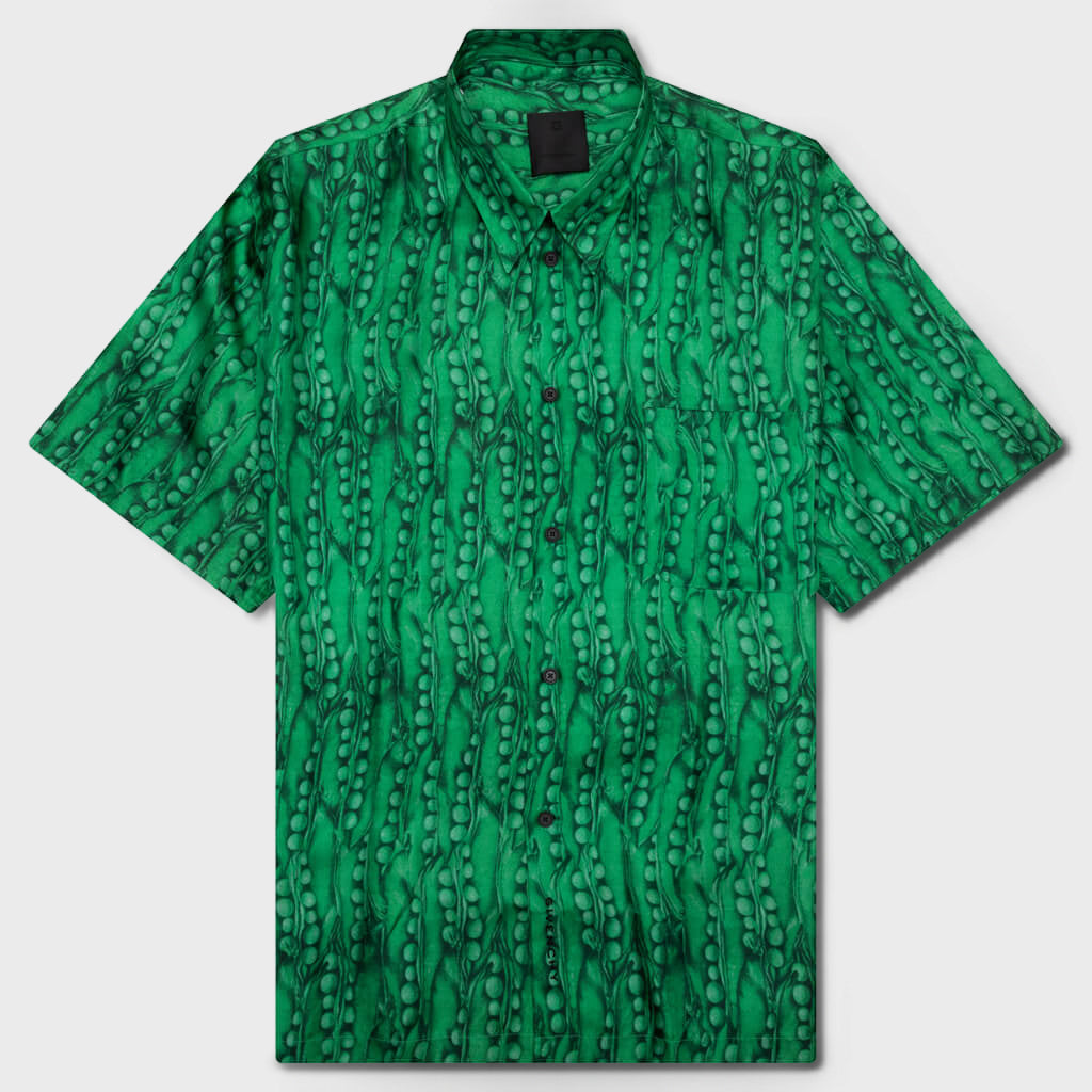 Hawaii Shirt w/ Front Pocket - Green
