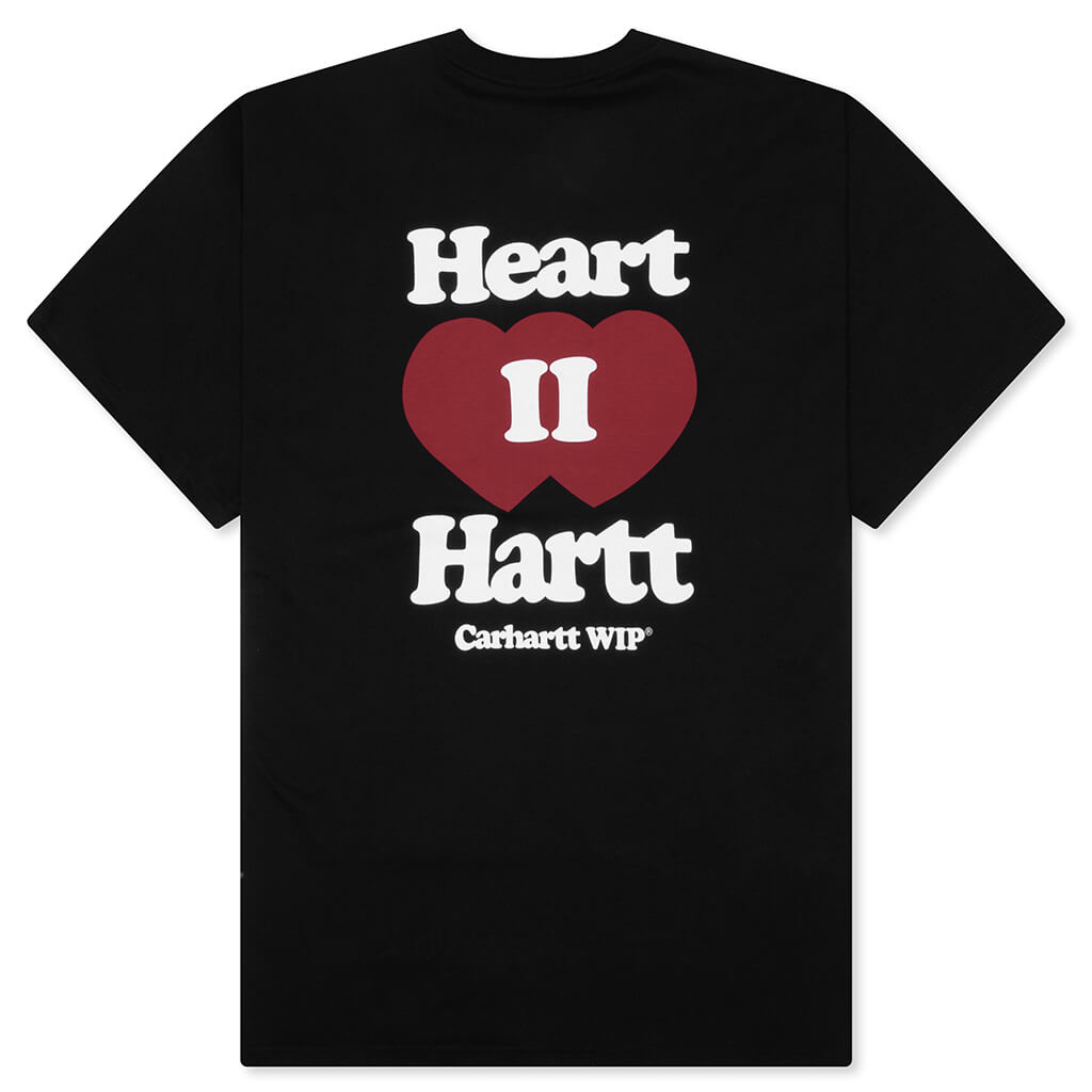 Heart II Hartt S/S T-Shirt - Black