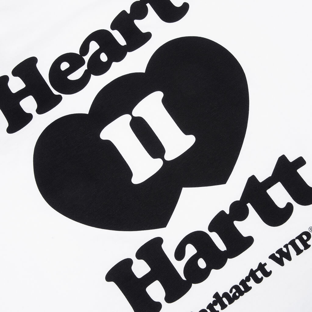 Heart II Hartt S/S T-Shirt - White